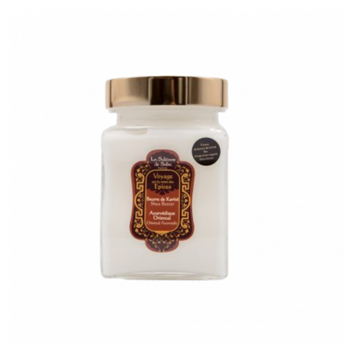 შიის კარაქი - Ayurvedic Treatment - Amber Vanilla Patchouli Journey To The Spices Route 300 ml