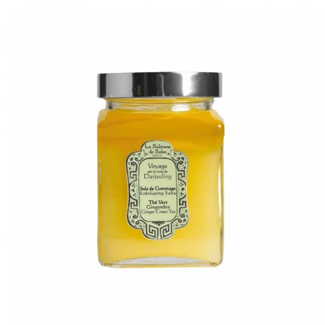 მარილის ექსფოლიანტი - Ginger Green Tea Fragrance - Journey to the Route of Darjeeling 300 ml