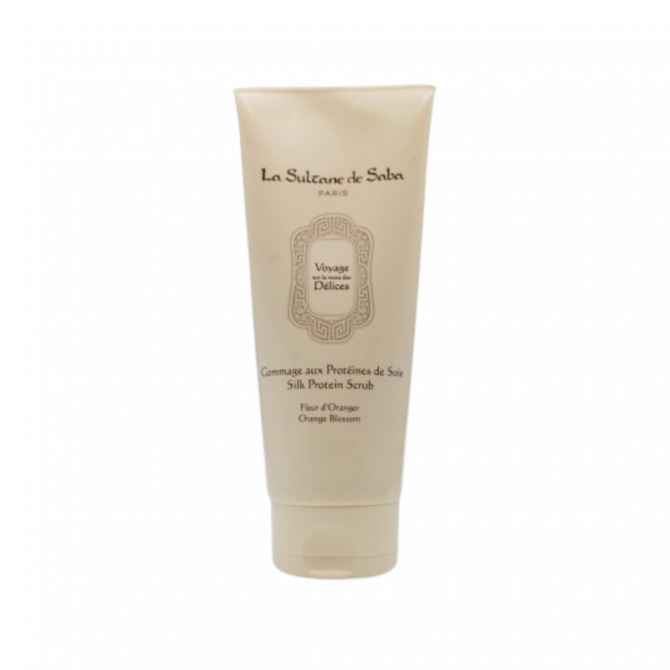 სკრაბი აბრეშუმის პროტეინით - Orange Blossom - Road of Delights 200 ml