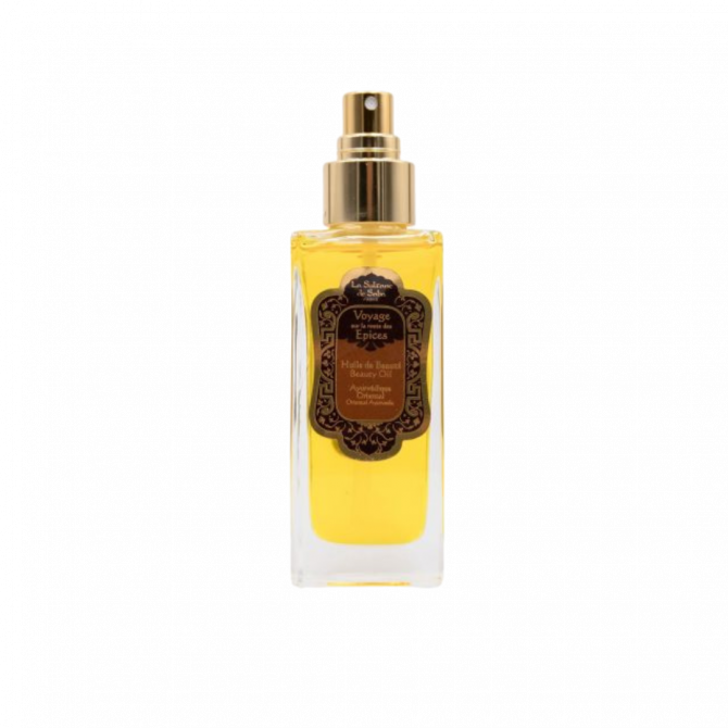 კოსმეტიკური ზეთი - Ayurvedic Treatment - Amber Vanilla Patchouli Journey To The Spices Route 200 ml