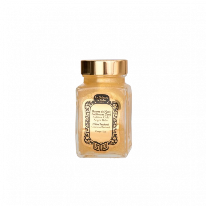 ღამის ბალზამი ოქროთი: Cedar & Patchouli 100 ml