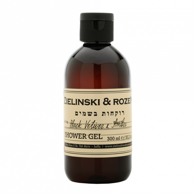 შხაპის გელი Black Vetiver, Amber 300 ml