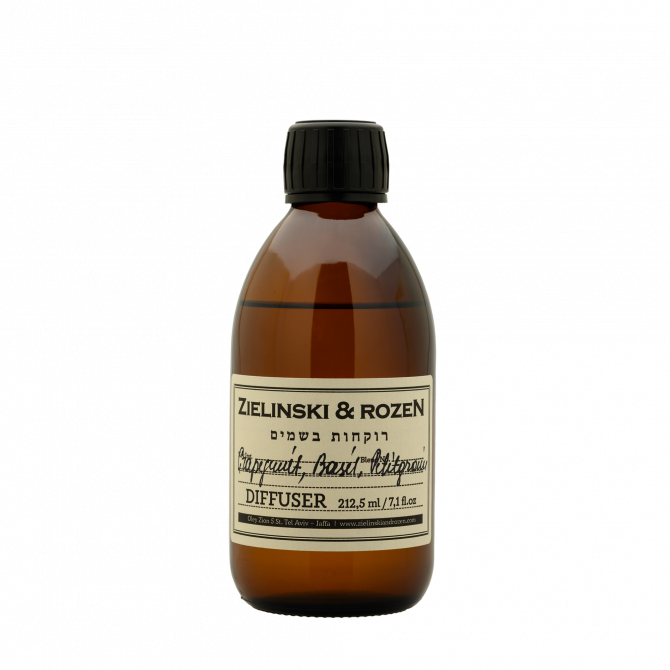 დიფუზორი Zielinski&Rozen Grapefruit, Basil, Petitgrain 212,5 ml