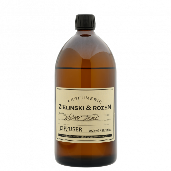 Diffuser Zielinski&Rozen Vetiver, Musk / ex. Lemongrass&Vetiver, Musk 850 ml