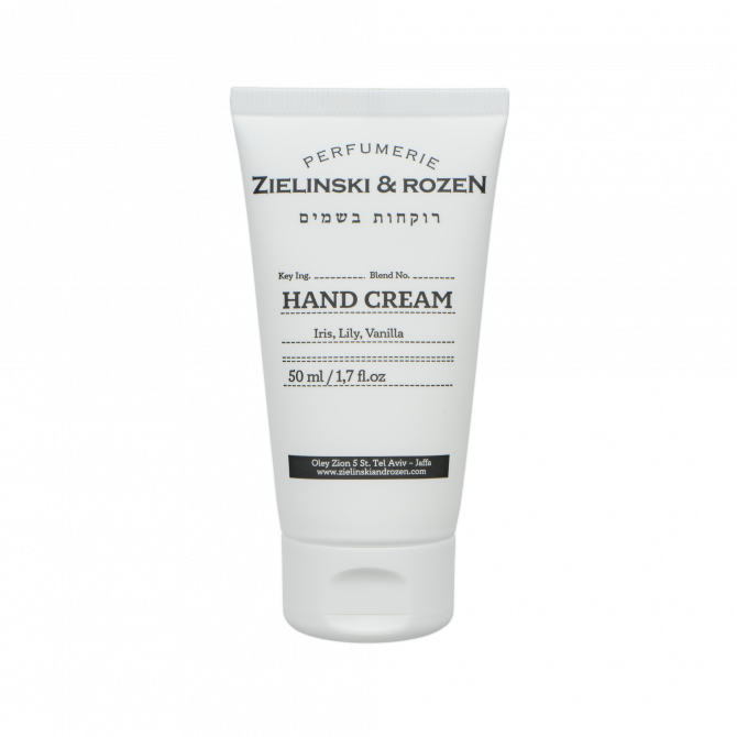 Hand Cream Zielinski&Rozen Iris, Lily, Vanilla 50 ml