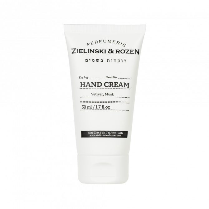 ხელის კრემი Zielinski&Rozen Vetiver, Musk 50 ml