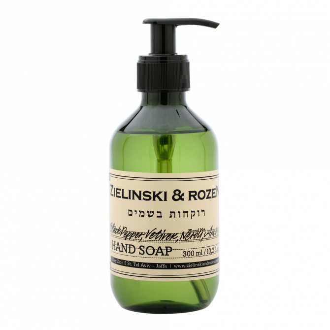 Жидкое мыло Zielinski&Rozen Black pepper, Vetiver, Neroli, Amber 300 ml