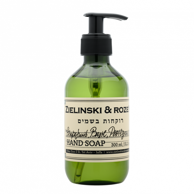 Жидкое мыло Zielinski&Rozen Grapefruit, Basil, Petitgrain 300 ml