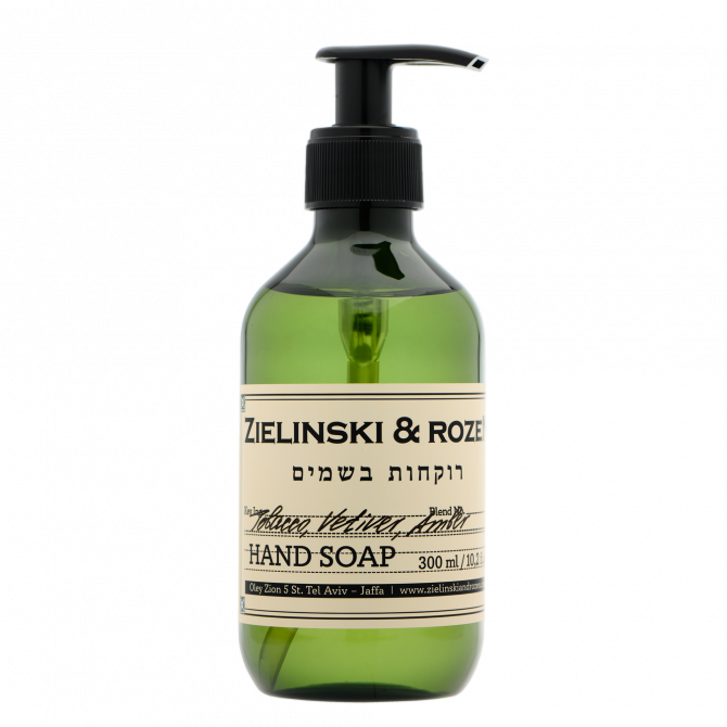 Жидкое мыло Zielinski&Rozen Tobacco, Vetiver, Amber 300 ml