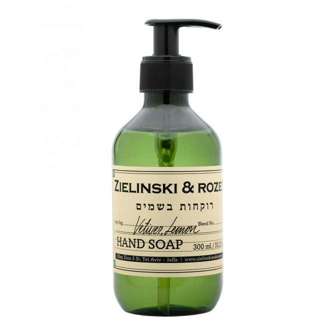 Жидкое мыло Zielinski&Rozen Vetiver, Lemon 300 ml