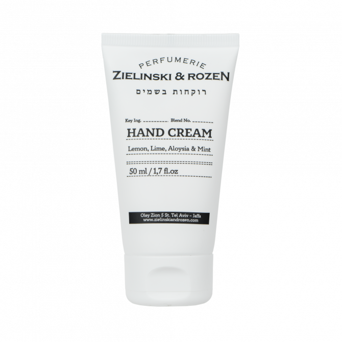 ხელის კრემი Zielinski&Rozen Lemon, Lime, Aloysia, Mint 50 ml