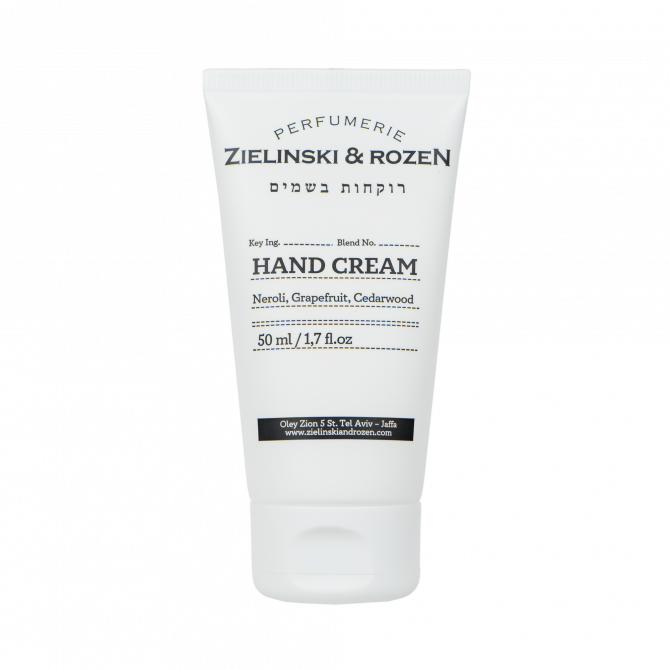 ხელის კრემი Zielinski&Rozen Neroli, Grapefruit, Cedarwood 50 ml