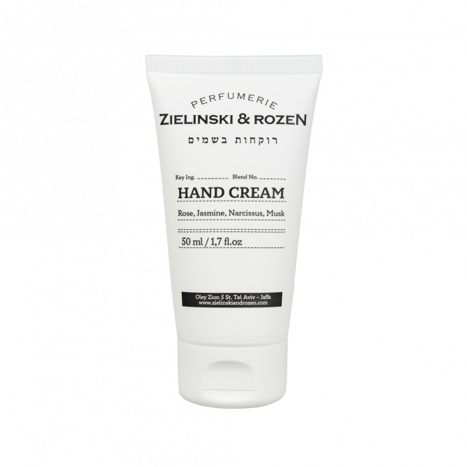 ხელის კრემი Zielinski&Rozen Rose, Jasmine, Narcissus 50 ml