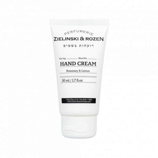 ხელის კრემი Zielinski&Rozen Rosemary, Lemon 50 ml