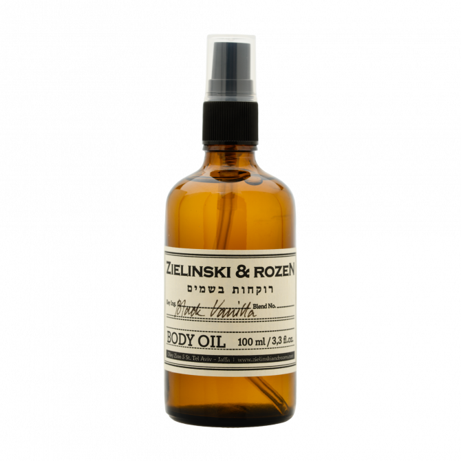 სხეულის ზეთი Black Vanilla (100ml)