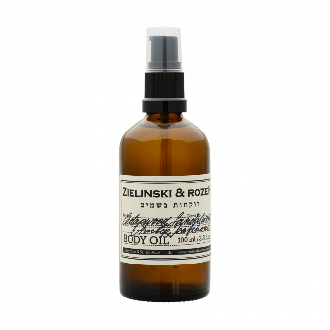 სხეულის ზეთი Cedar, Neroli, Amber (100ml)