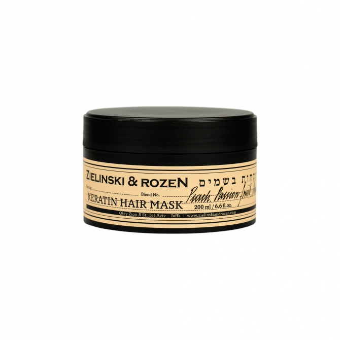 Keratin Hair Mask Peach, Passionfruit, Musk (200ml)