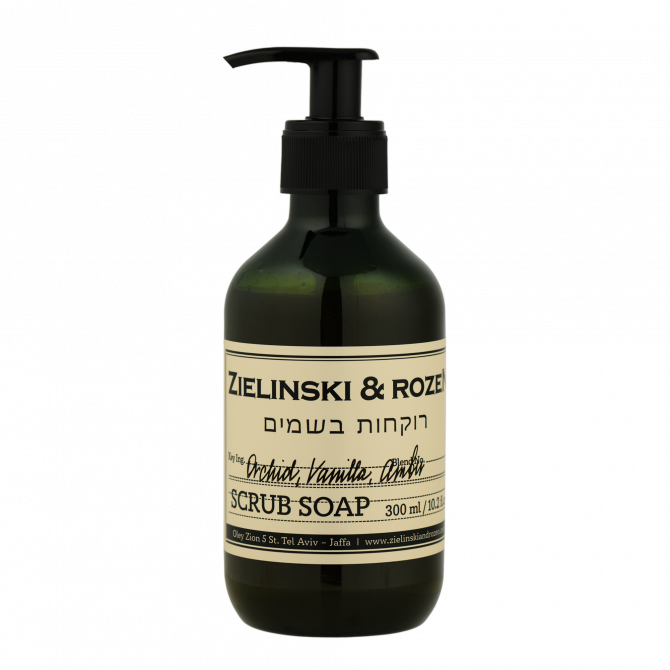 Liquid Soap-Scrub Orchid, Vanilla, Amber (300 ml)